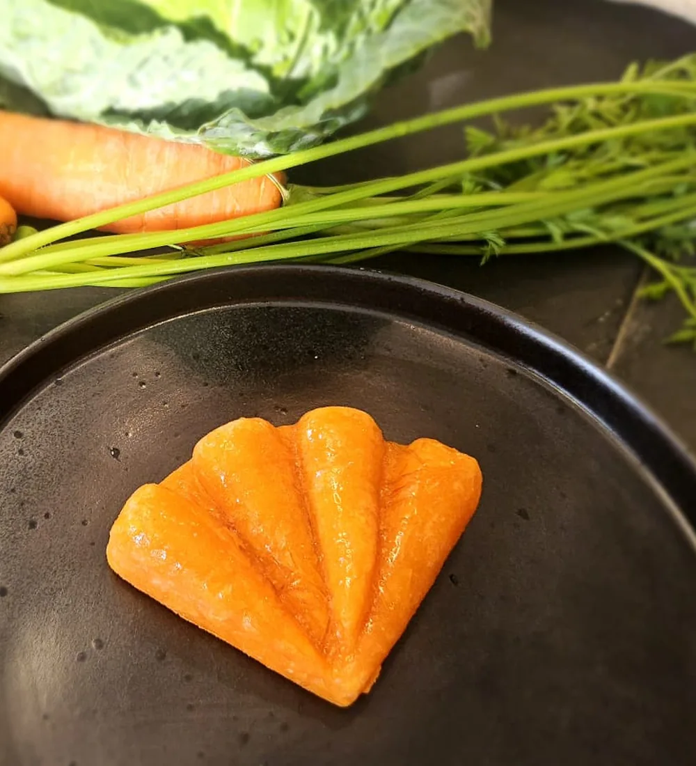 Ocras carrots at the selected IDDSI level