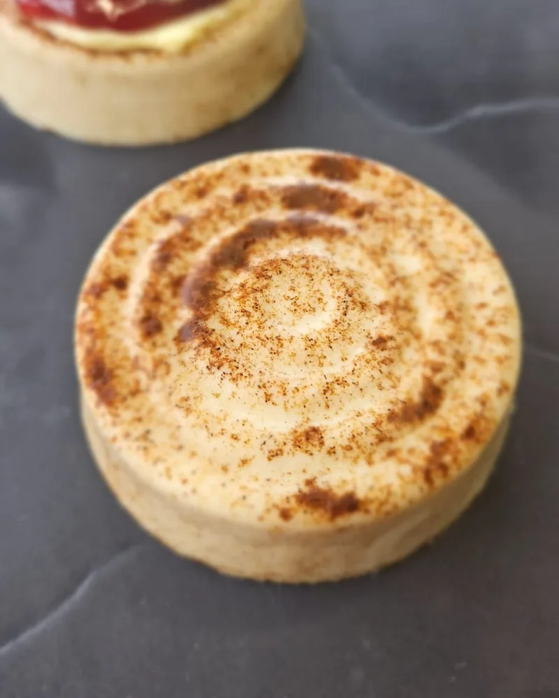 Ocras Cinnamon Scone, texture modified for IDDSI Level 4 to 6