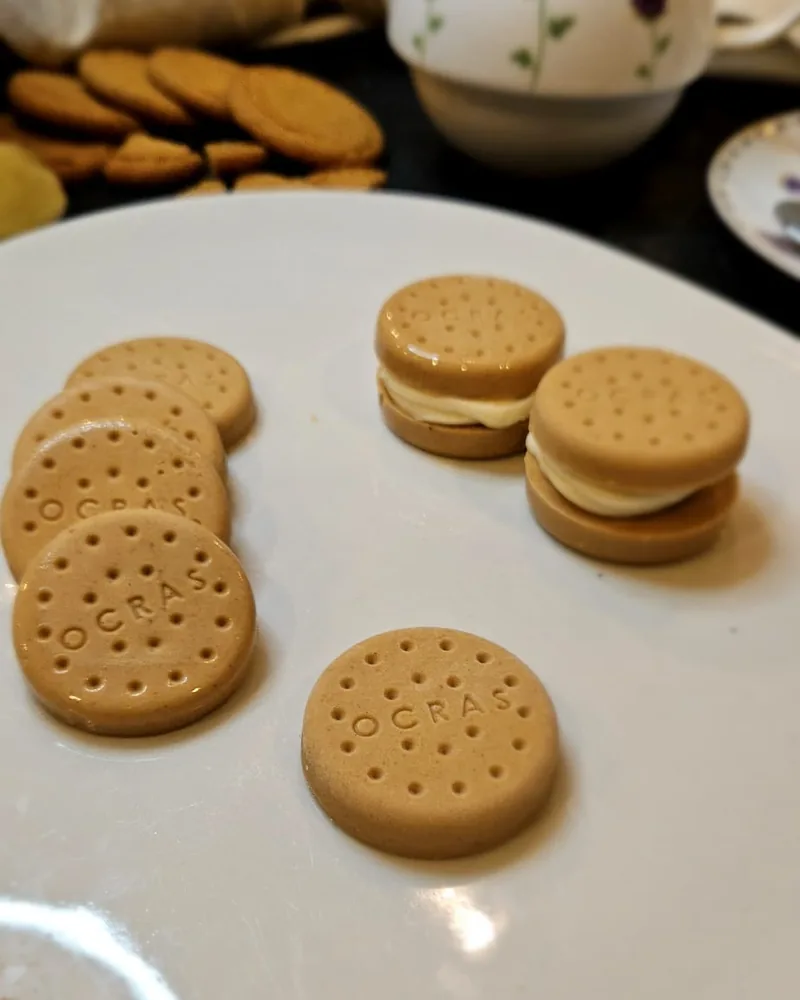 Ocras Ginger Biscuit, texture modified for IDDSI Level 4 to 6